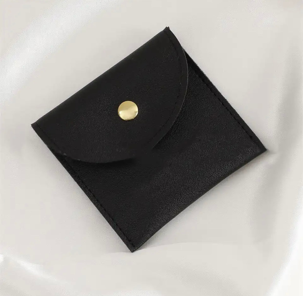 Luxury Leather Jewellery Pouch